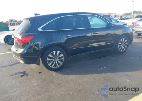 2014 Acura Mdx Technology Package z USA, uszkodzony, nr VIN 5FRYD3H44EB015916